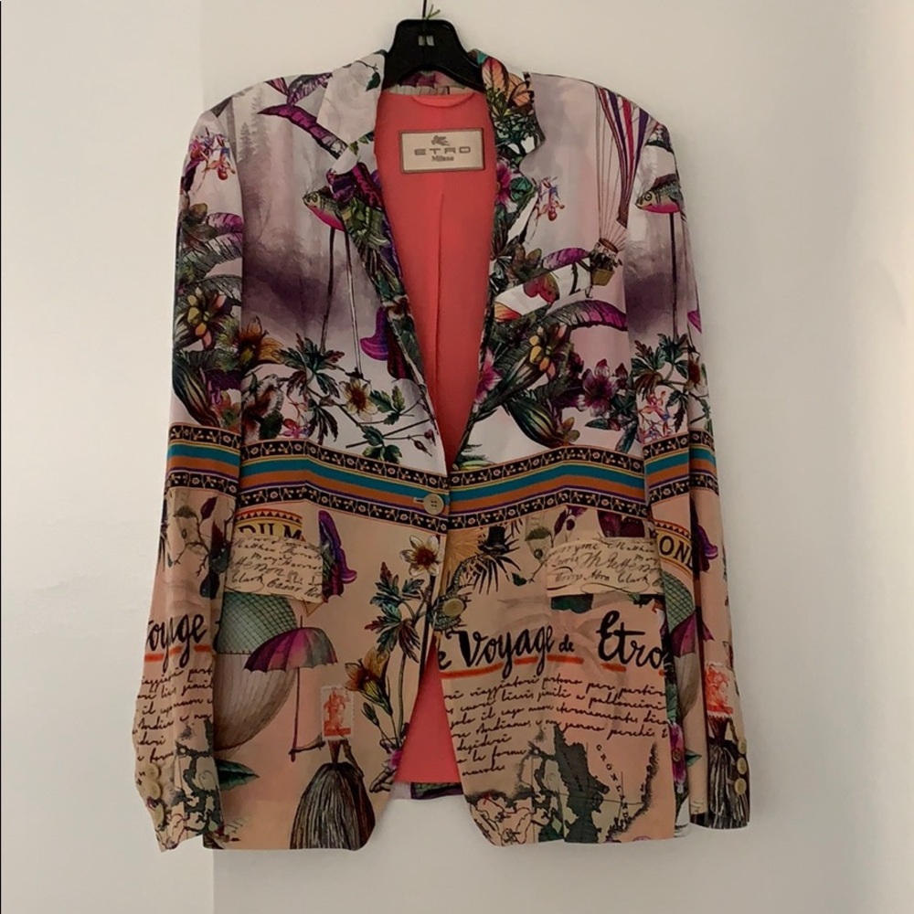 Etro Milano Silk Blazer